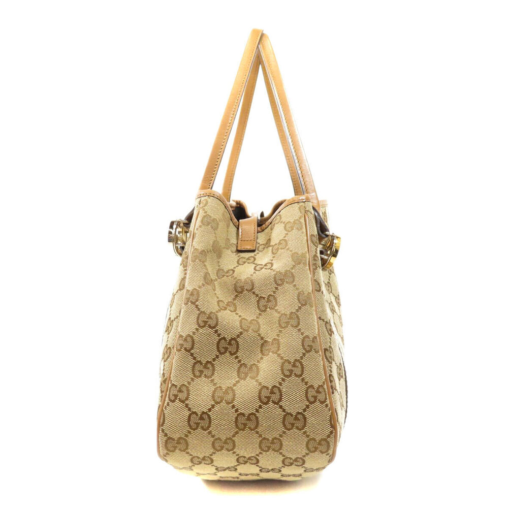 Gucci Twins Canvas bag Shoulder GG tote Brown - Picture 3 of 11